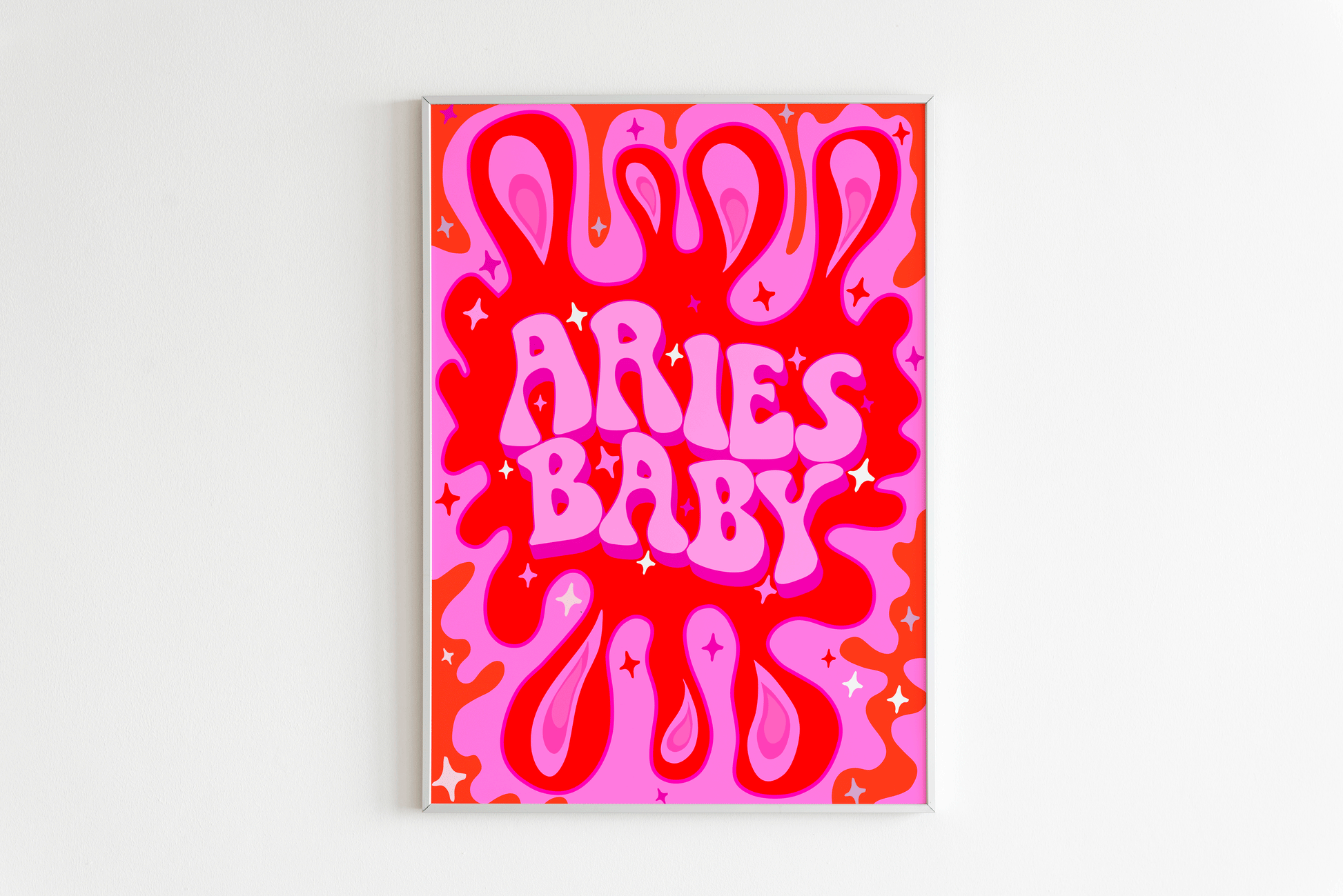 Aries Wall Print - PrintedWeird