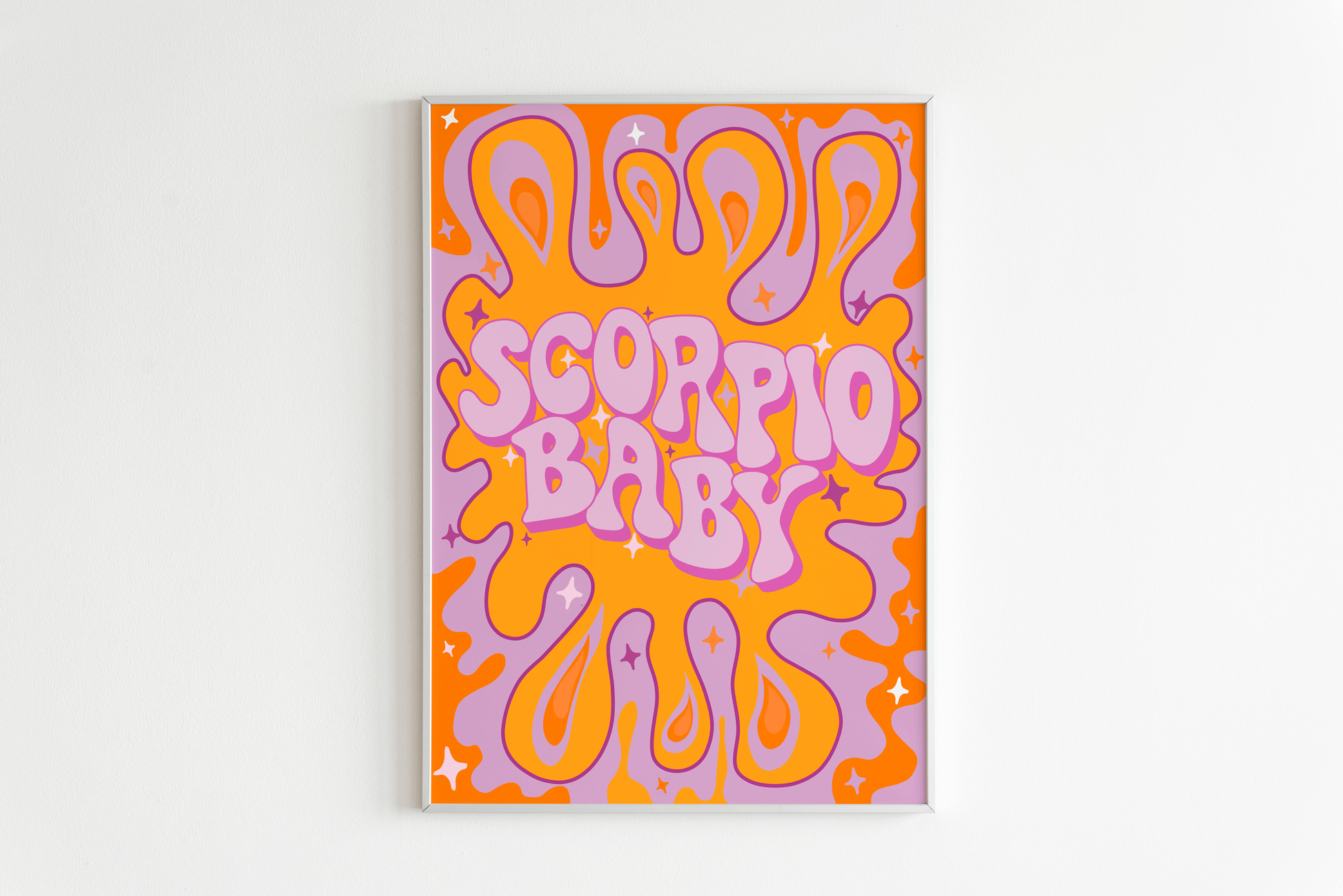 Scorpio Wall Print - PrintedWeird