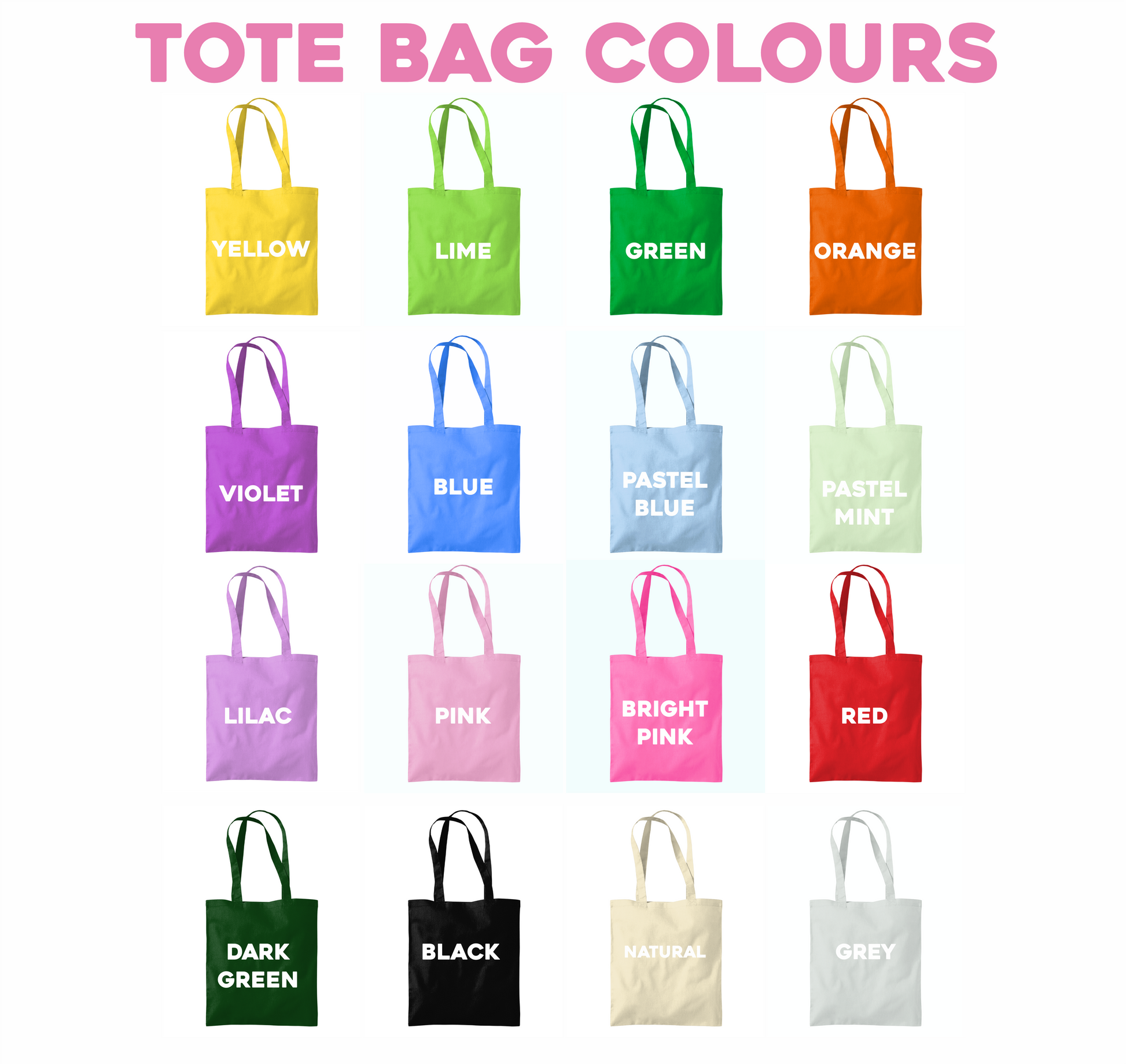 Custom Retro Text Tote Bag - PrintedWeird