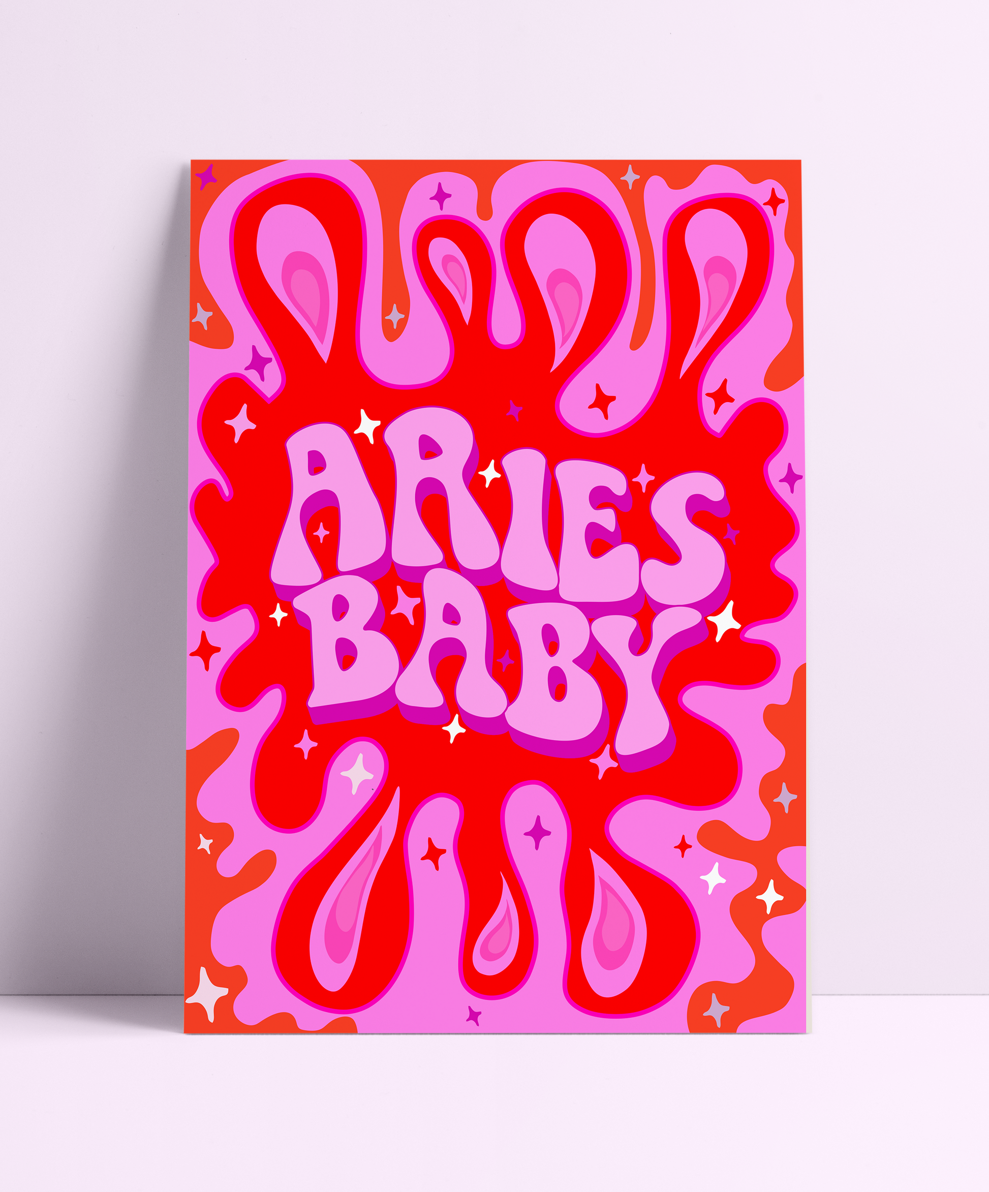 Aries Wall Print - PrintedWeird
