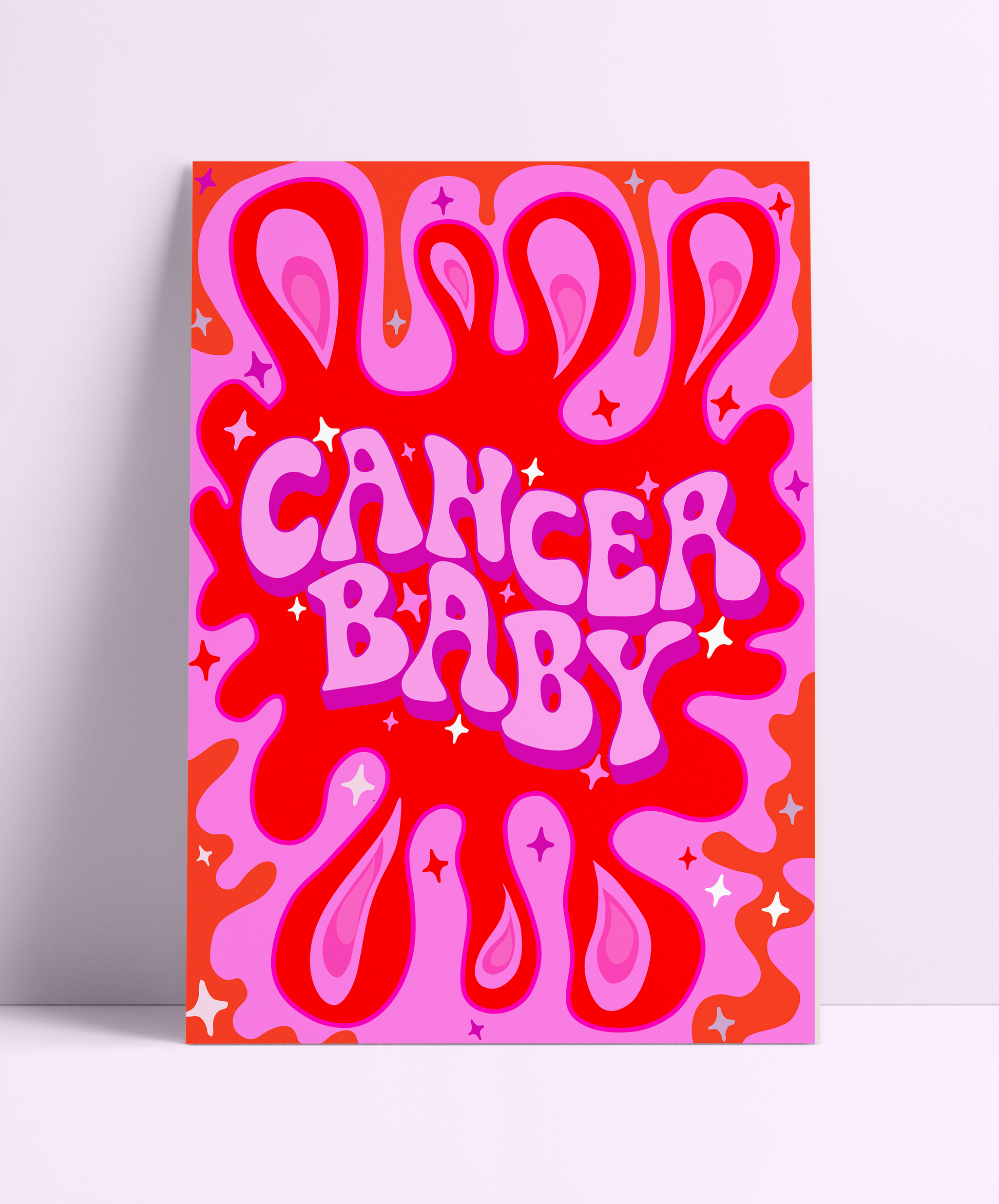 Cancer Wall Print - PrintedWeird