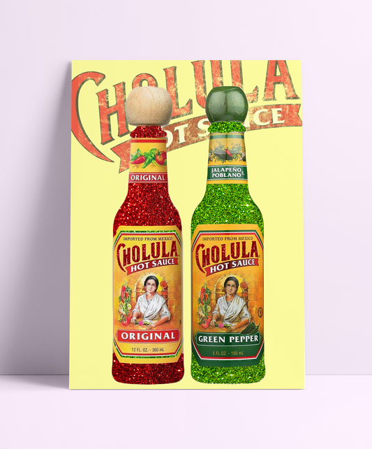 Cholula Hot Sauce Wall Print