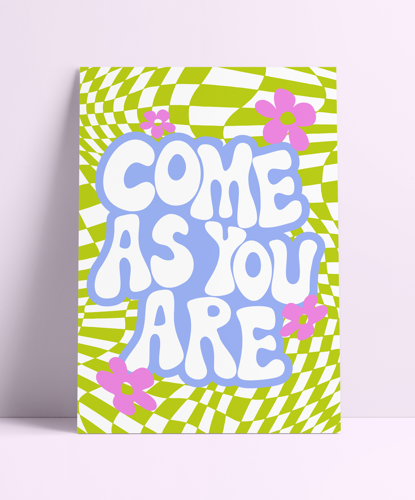 Come As You Are Wall Print - PrintedWeird
