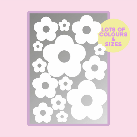 Ditzy Flower Bundle Pack Vinyl Sticker