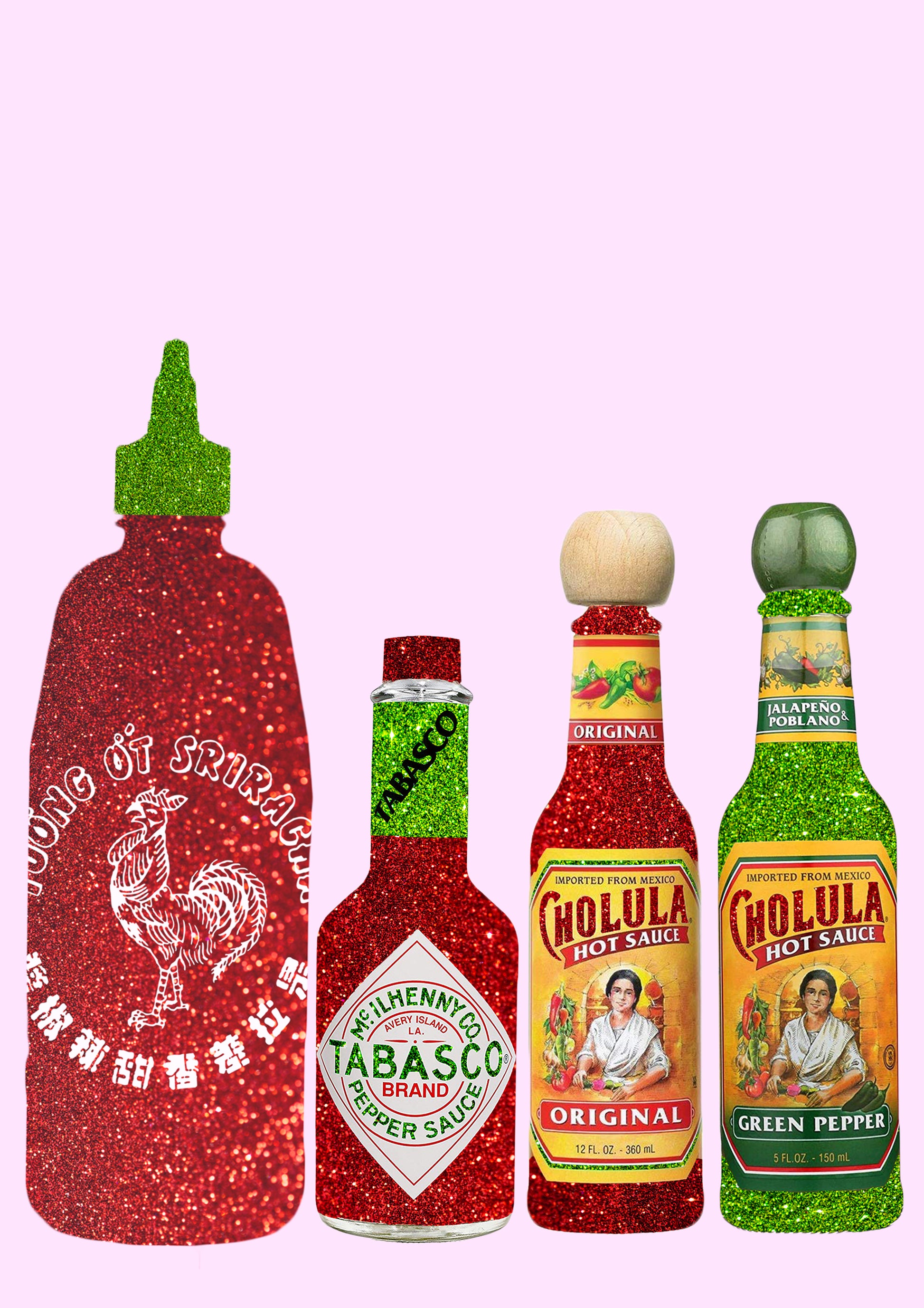 Classic HOT sauce Wall Print - PrintedWeird