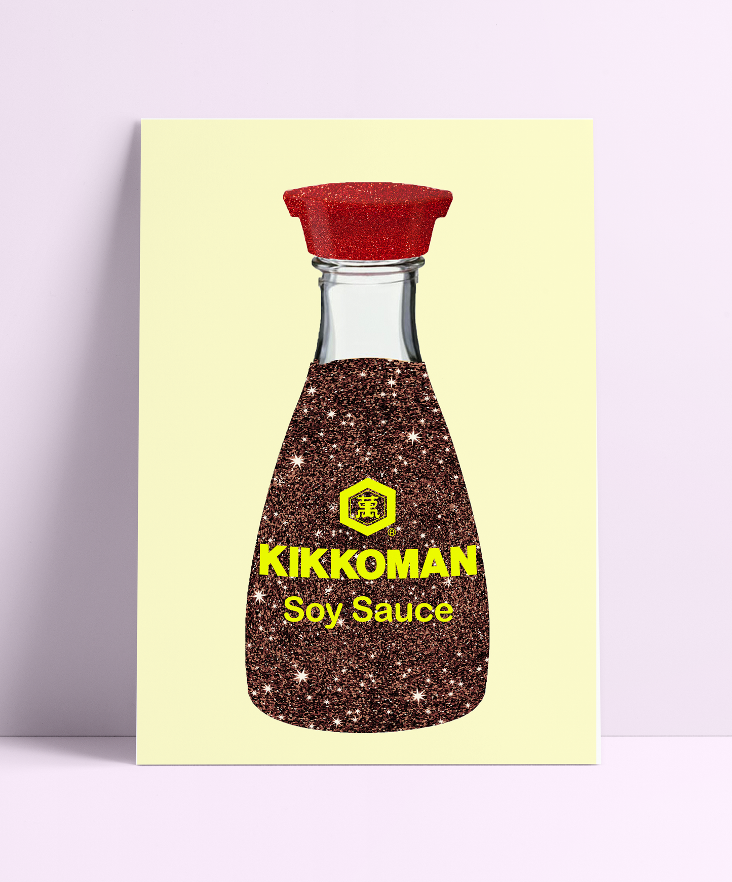 Kikkoman Soy Sauce Sauce Wall Print - PrintedWeird