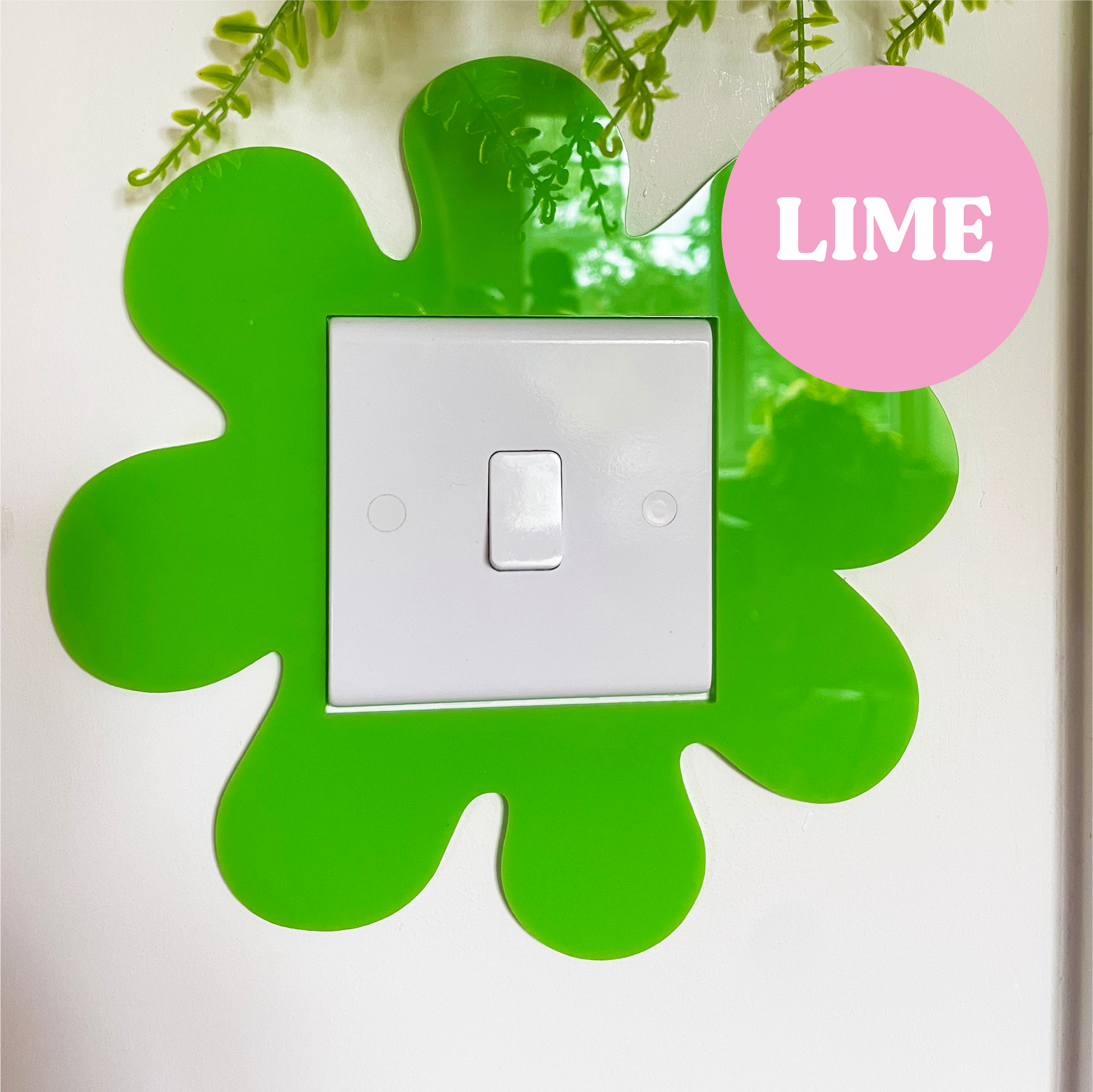 Sunburst Light Switch Cover - Different Colours - PrintedWeird