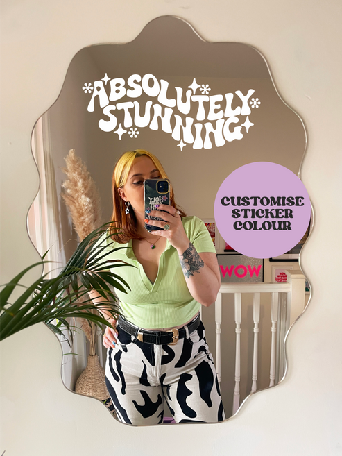 Absolutely Stunning Vinyl Sticker – PrintedWeird