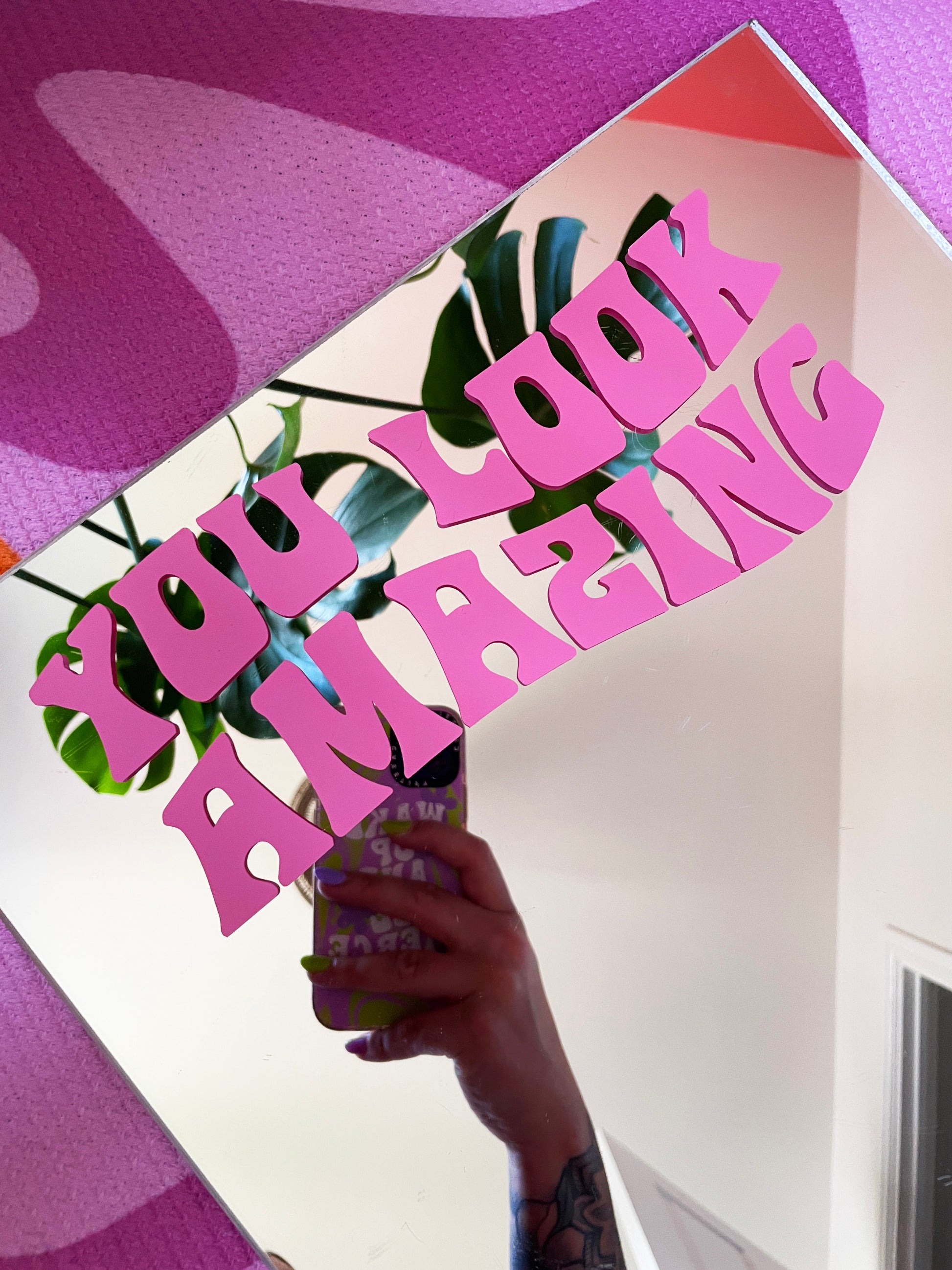 You Look Amazing Vinyl Sticker - PrintedWeird