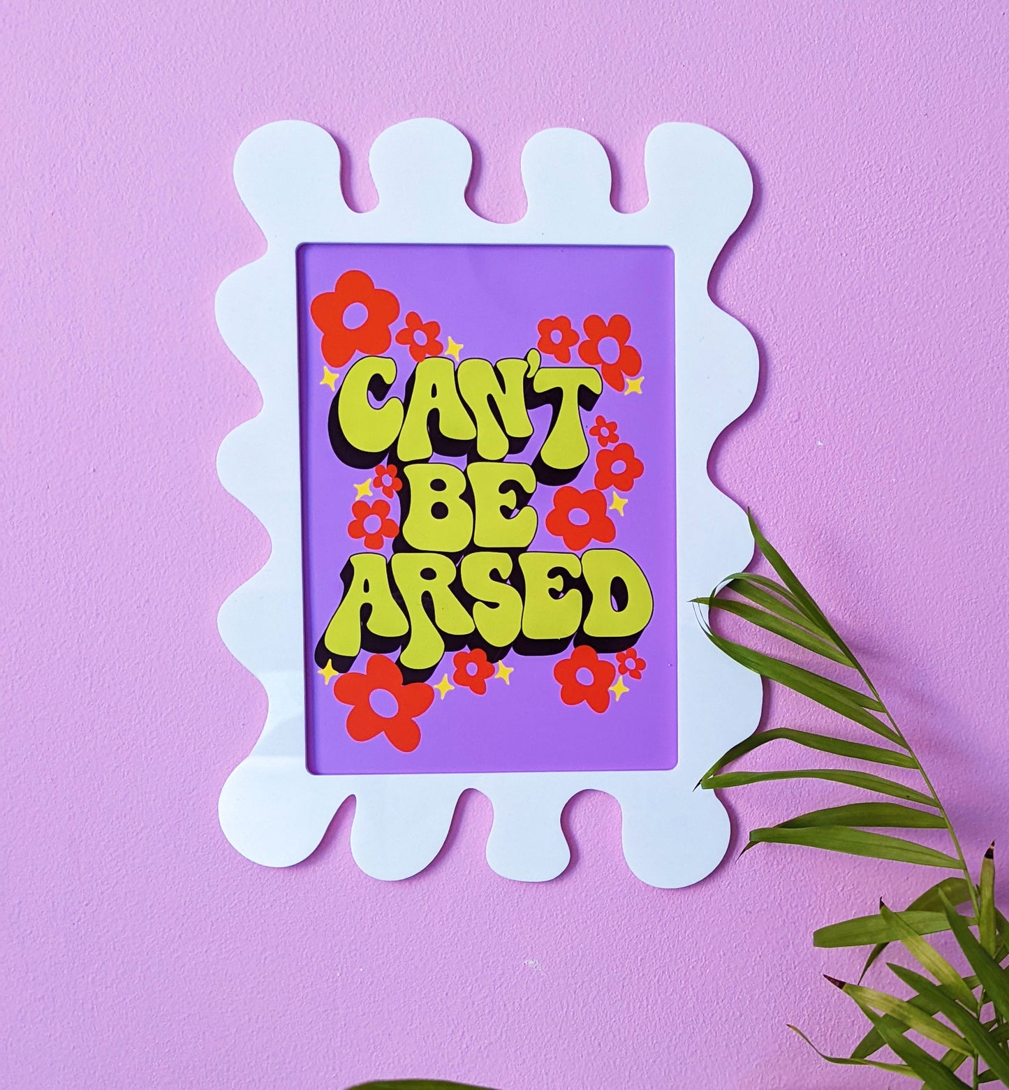 White Wall Print Frame - PrintedWeird